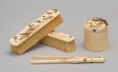 FOUR-PIECE JAPANESE SHIBAYAMA-
