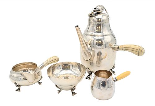 FOUR PIECE LOT DANISH STYLE THREE