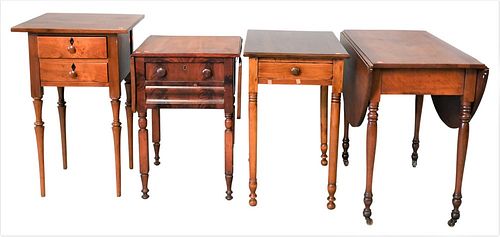 FOUR PIECE LOT, TO INCLUDE ONE DROP