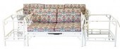 FOUR PIECE METAL FAUX BAMBOO O