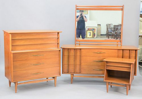 FOUR-PIECE MID-CENTURY BEDROOM
