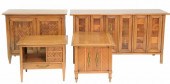 FOUR PIECE MID CENTURY MODERN