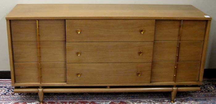 FOUR-PIECE MID CENTURY MODERN