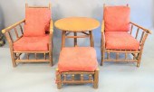 FOUR PIECE OLD HICKORY SET, TW