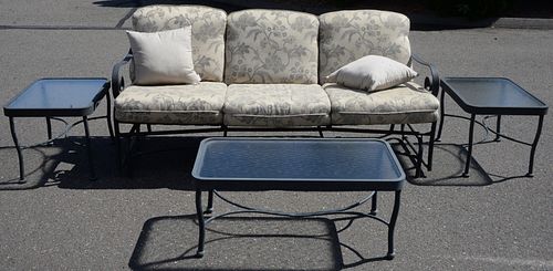 FOUR PIECE OUTDOOR LOT, TO