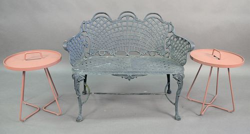 FOUR PIECE OUTDOOR LOT, TO