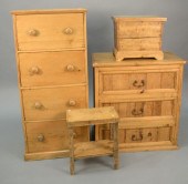 FOUR-PIECE PINE LOT TO INCLUDE
