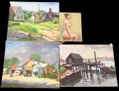FOUR PIECE RUTH STONE (B. 1914