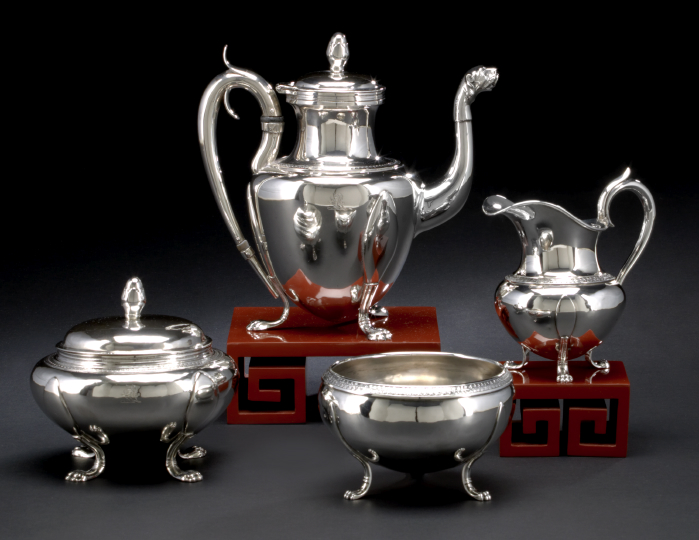 Four-Piece Samuel Kirk & Sons