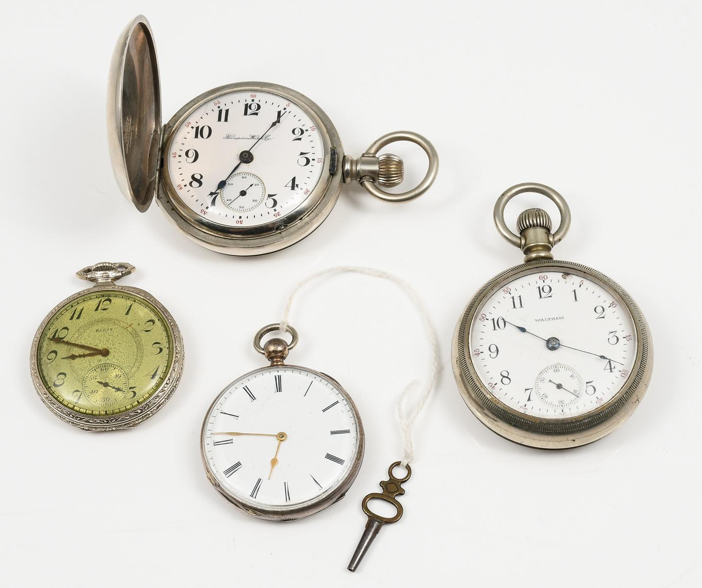 FOUR-PIECE SILVER PLATED