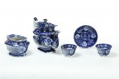 FOUR-PIECE STAFFORDSHIRE TEA S