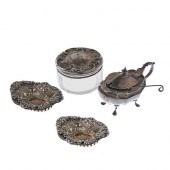 FOUR PIECE STERLING LOTA four