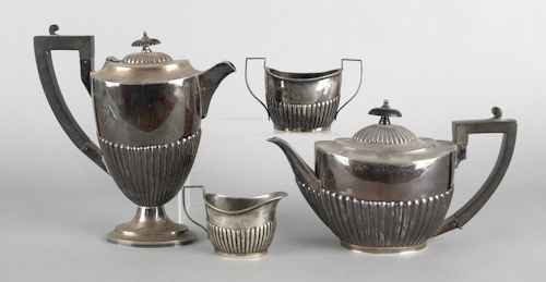 Four-piece sterling silver