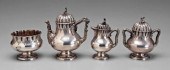 Four-piece sterling tea servic