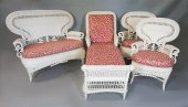 FOUR-PIECE SUITE OF VICTORIAN