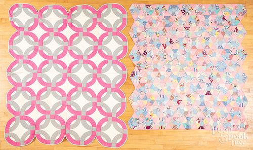 FOUR PIECED QUILTS, EARLY 20TH