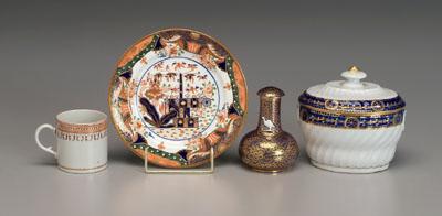 Four pieces 19th century Spode: