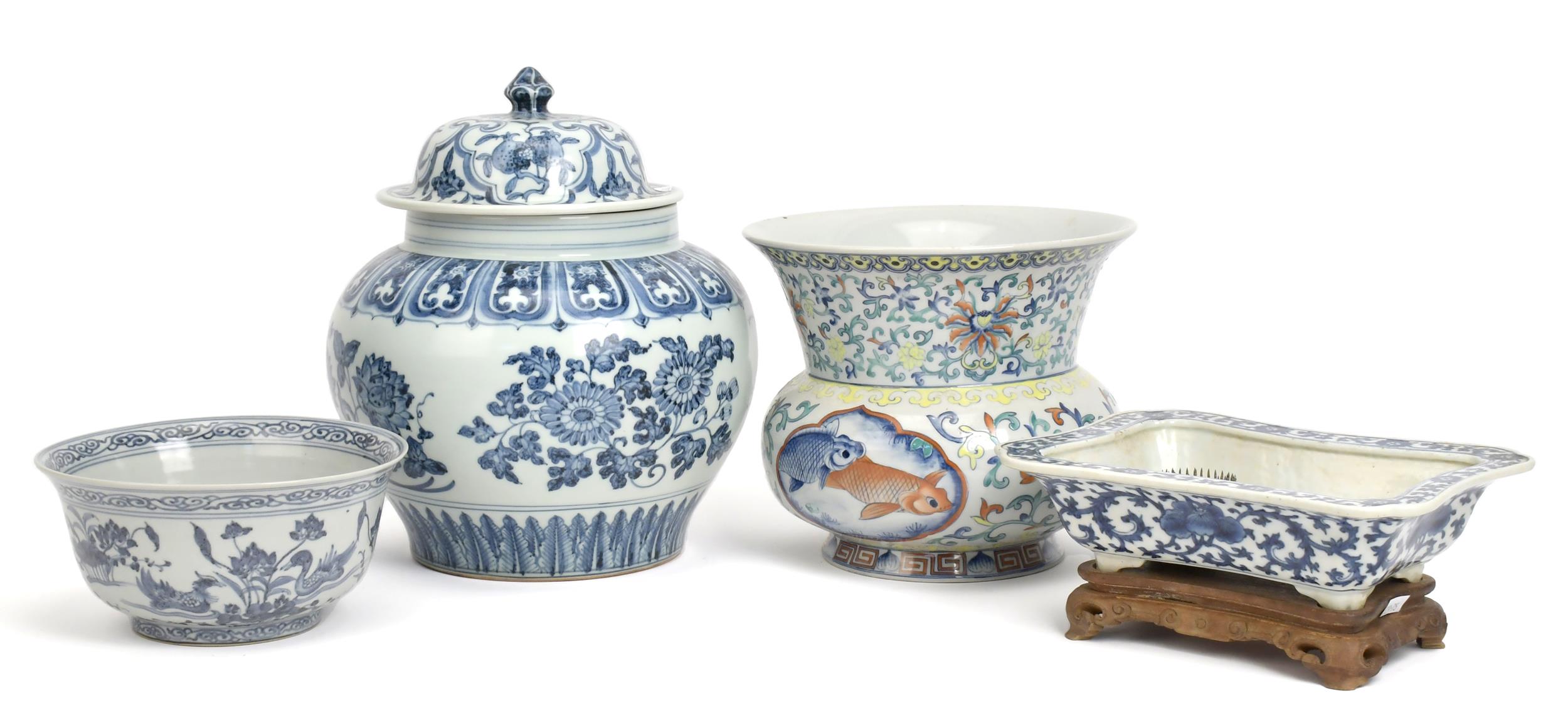 FOUR PIECES 20TH C. CHINESE
