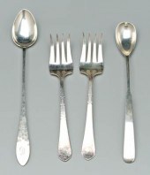 Four pieces Arts and Crafts st