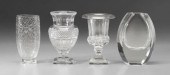 Four pieces Baccarat: heavy ov