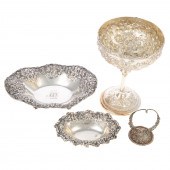 FOUR PIECES BALTIMORE STERLING