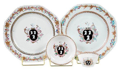 FOUR PIECES CHINESE EXPORT