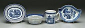Four pieces Chinese export por