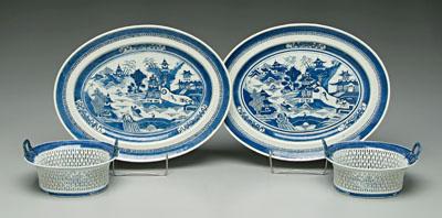 Four pieces Chinese Nanking