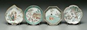 Four pieces Chinese porcelain: