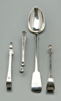 Four pieces English, American