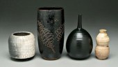 Four pieces Japanese pottery&q