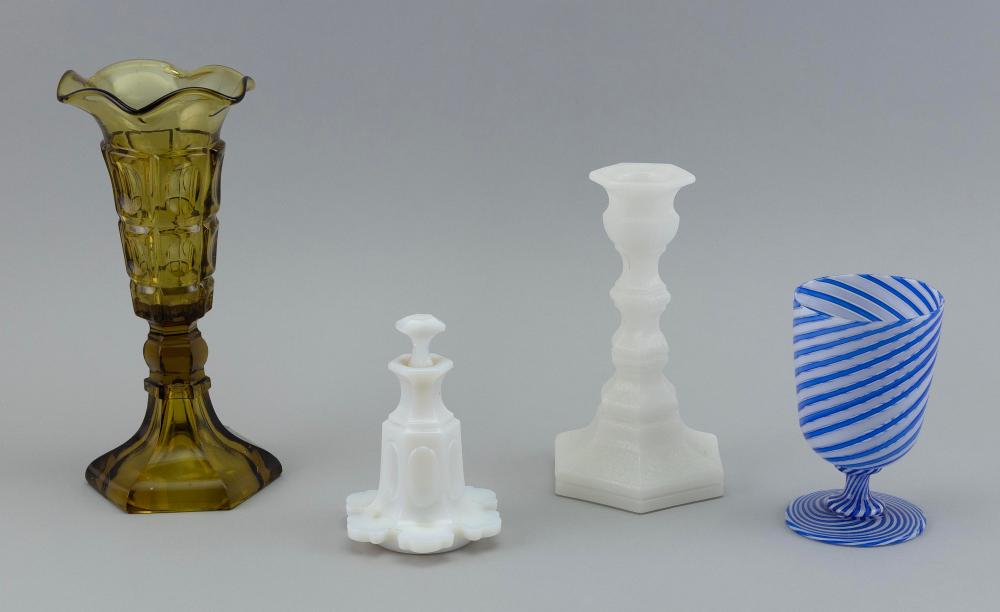 FOUR PIECES OF 19TH CENTURY