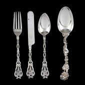 FOUR PIECES OF AMERICAN SILVER