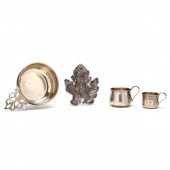 FOUR PIECES OF ANTIQUE & VINTA
