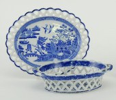 FOUR PIECES OF ANTIQUE ENGLISH