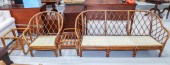 FOUR PIECES OF BENTWOOD SUNROO