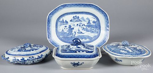 FOUR PIECES OF CHINESE EXPORT