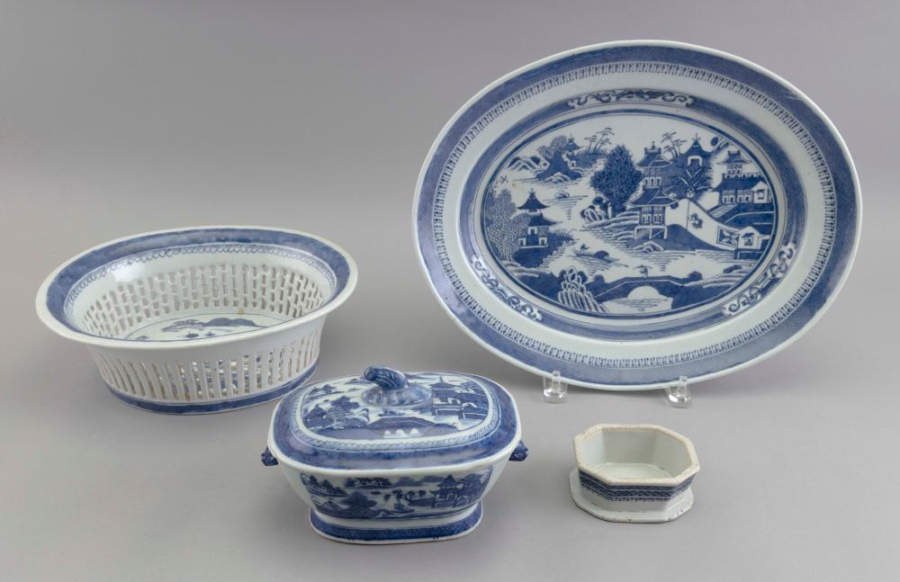FOUR PIECES OF CHINESE EXPORT