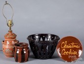 FOUR PIECES OF CONTEMPORARY RE