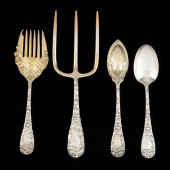 FOUR PIECES OF DURGIN  CHRYSAN