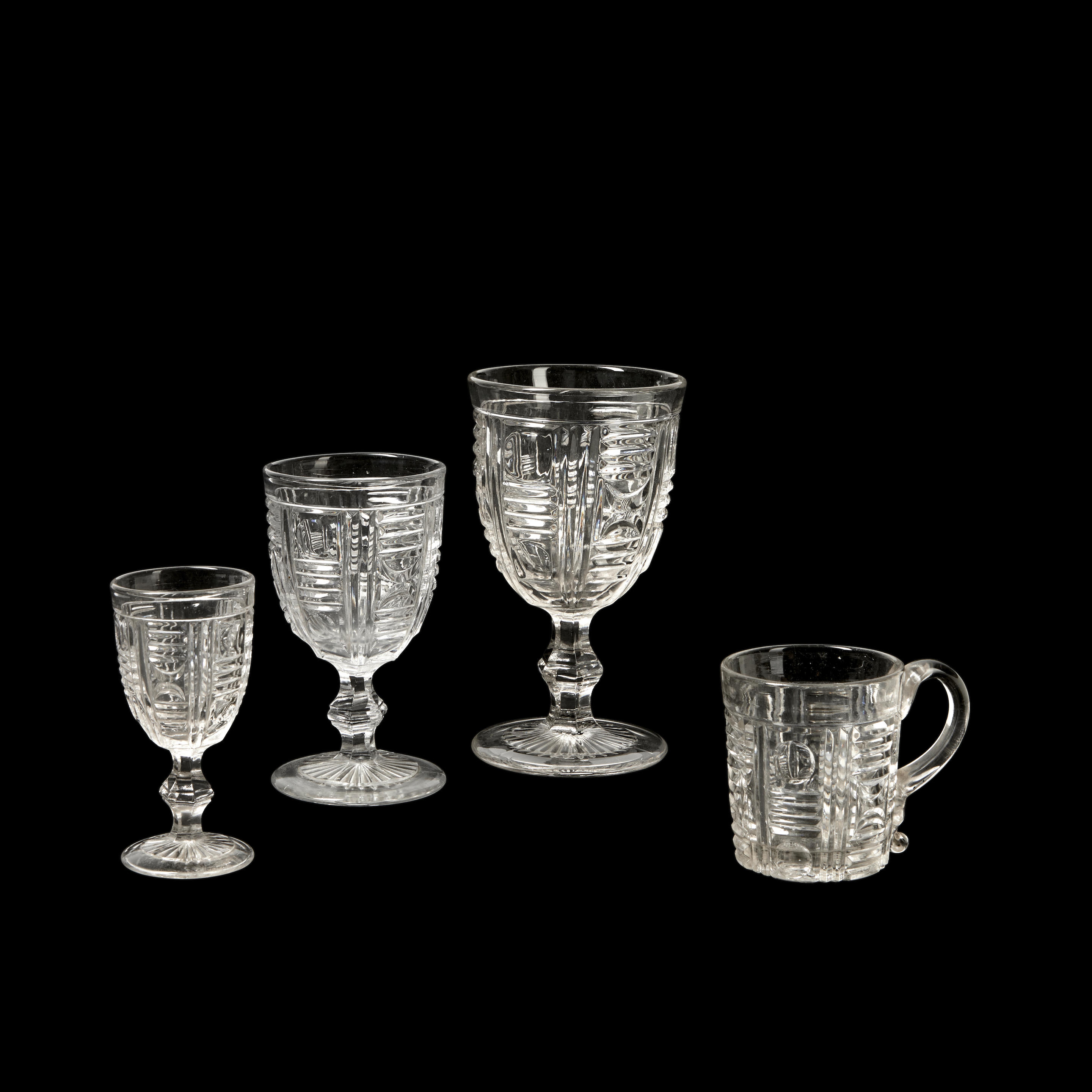 FOUR PIECES OF EARLY AMERICAN
