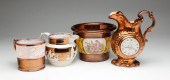 FOUR PIECES OF ENGLISH COPPER