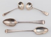 FOUR PIECES OF ENGLISH STERLIN