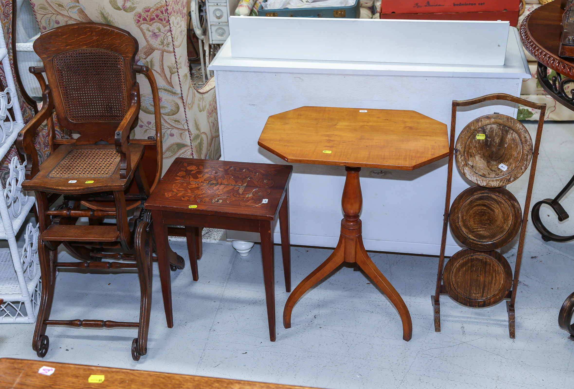 FOUR PIECES OF FURNITURE