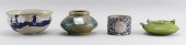 FOUR PIECES OF JAPANESE CERAMI