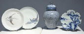 FOUR PIECES OF JAPANESE CERAMI