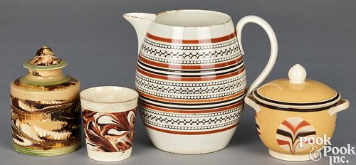 FOUR PIECES OF MOCHAFour pieces