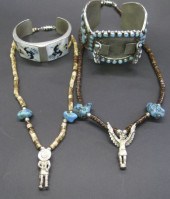 Four Pieces of Navajo, Heishi,