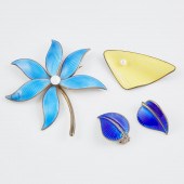Four Pieces Of Norwegian Sterl