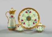 Four Pieces of Pickard Hand-Pa